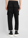 Dark Shadow Men's Drawstring Cargo Baggy Pants Black - RICK OWENS - BALAAN.