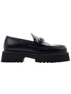 Horsebit Leather Loafer Black - GUCCI - BALAAN 3