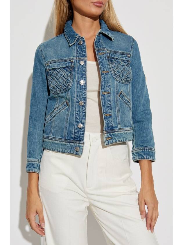 Zadig & Voltaire Jean Jacket Kioka, Women's, Blue - ZADIG & VOLTAIRE - BALAAN 3