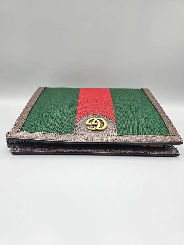 GG logo striped clutch bag 722982 - GUCCI - BALAAN 6