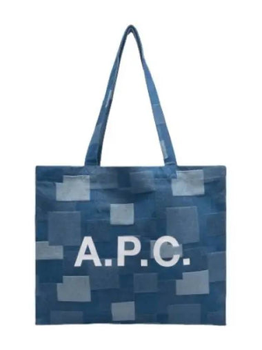 Lou tote bag indigo - A.P.C. - BALAAN 1