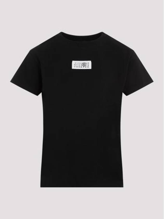 Logo Short Sleeve T-Shirt Black - MAISON MARGIELA - BALAAN 2