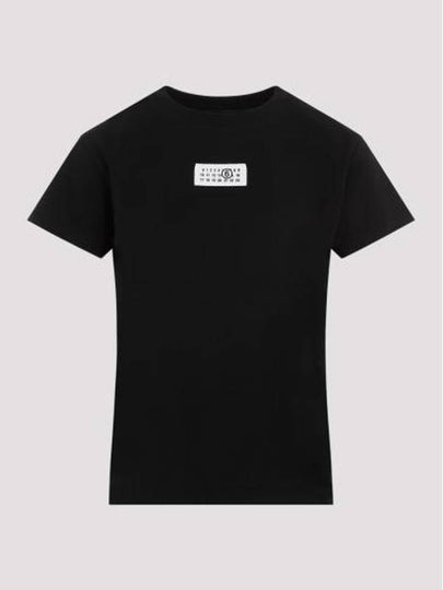 Logo Short Sleeve T-Shirt Black - MAISON MARGIELA - BALAAN 2