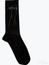 Logo Socks Black - GIVENCHY - BALAAN 2