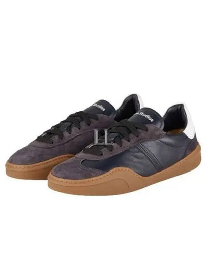 Lace-Up Low-Top Sneakers Grey - ACNE STUDIOS - BALAAN 2