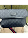 GG Supreme Belt Bag Black - GUCCI - BALAAN 4