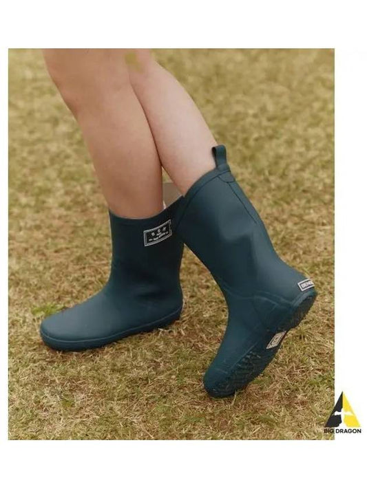 BSM RAIN BOOTS MID FOREST GREEN - BENSIMON - BALAAN 1