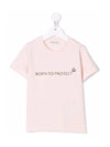 Kids Logo T Shirt Pink 8C000 36 899M5 50J - MONCLER - BALAAN 2