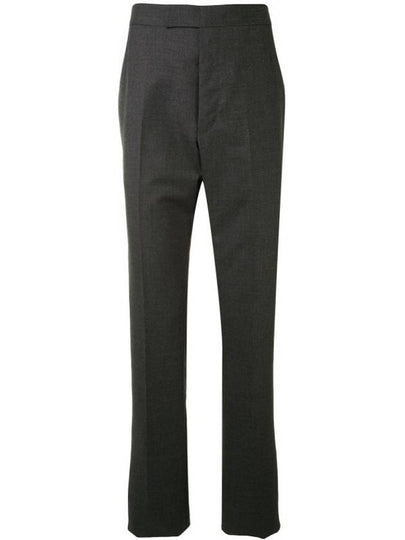 Super 120S Twill Classic Backstrap Trouser Pants Dark Grey - THOM BROWNE - BALAAN 2