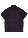 Paisley Short Sleeve Shirt Purple - ARCANE FUNK - BALAAN 3