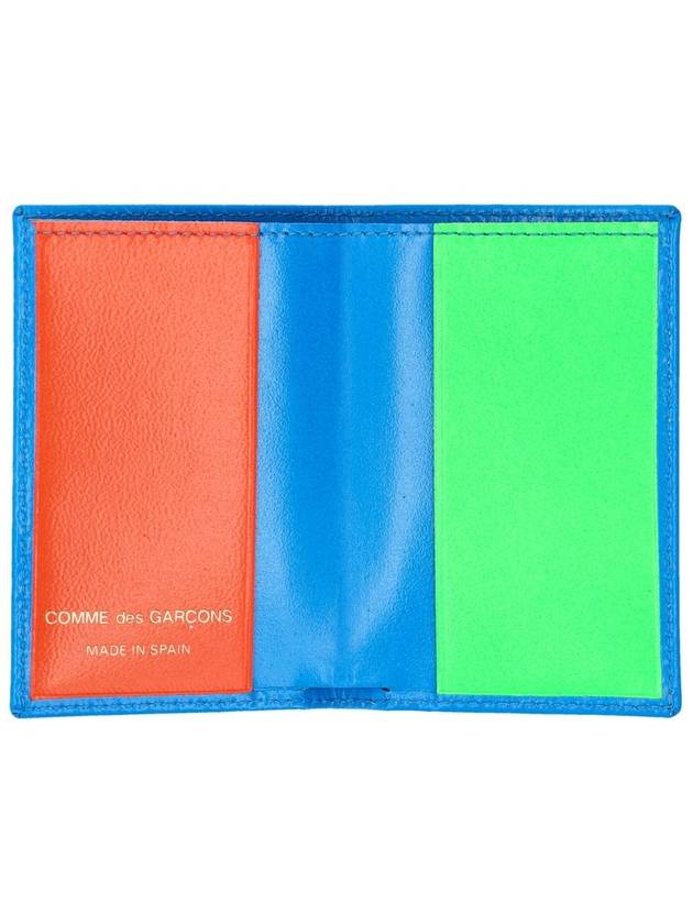 Comme Des Garçons Super Fluo Bifold Cardholder - COMME DES GARCONS - BALAAN 3