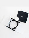 Ribbon CC logo hairband black AA9616 B14786 NS765 - CHANEL - BALAAN 8