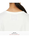 LEE SNW 829 OPTIC WHITE Women's Short Sleeve TShirt - STUDIO NICHOLSON - BALAAN 7