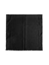 GG Jacquard Pattern Two-Tone Wool Silk Muffle Black - GUCCI - BALAAN 4