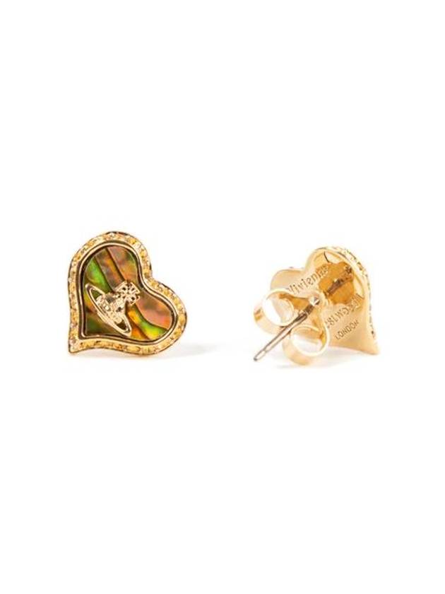 Petra Heart Gold Earrings - VIVIENNE WESTWOOD - BALAAN 4