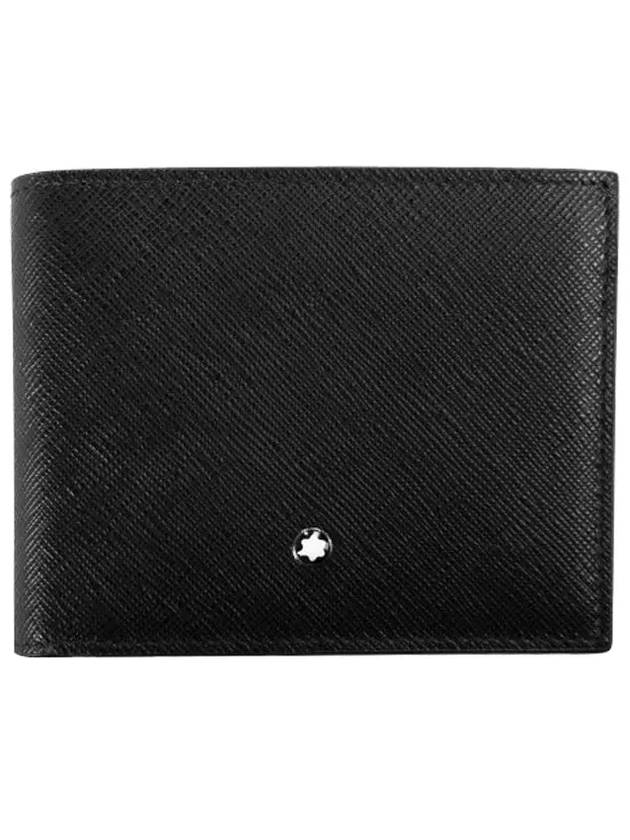 Sartorial 6CC Leather Half Wallet Black - MONTBLANC - BALAAN 2