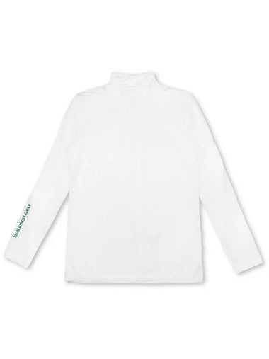 UV PROTECT T SHIRTS UV-blocking high-neck ultra-light functional inner T-shirtWHITE - MONBIRDIE GOLF - BALAAN 1