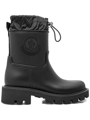 KICKSTREAM Middle Rain Boots Black 4G000 80 M4522 999 - MONCLER - BALAAN 1