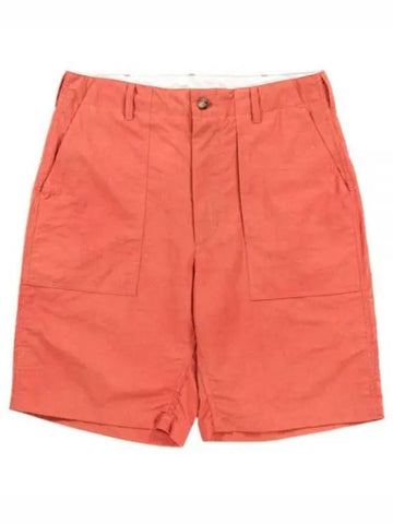 Fatigue Short B Rust Cotton Sheeting MP306 ND034 Shorts - ENGINEERED GARMENTS - BALAAN 1