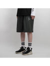 BBD Oculus Logo Bermuda Shorts Khaki Gray - BLACKBLOND - BALAAN 2