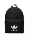 Adicolor Logo Print Backpack Black - ADIDAS - BALAAN 6