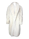 Gina New York Beige Saga Fox Fur Coat 66 - JINA IN NY - BALAAN 1