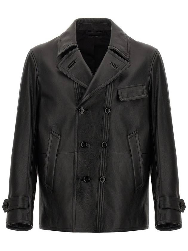 Tom Ford Leather Jackets - TOM FORD - BALAAN 1