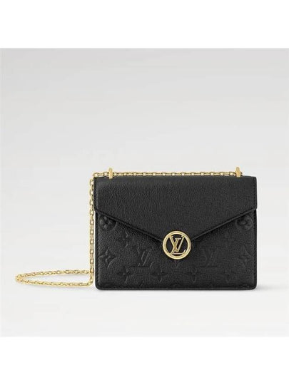 Wallet On Chain Rosy Shoulder Bag Black - LOUIS VUITTON - BALAAN 2