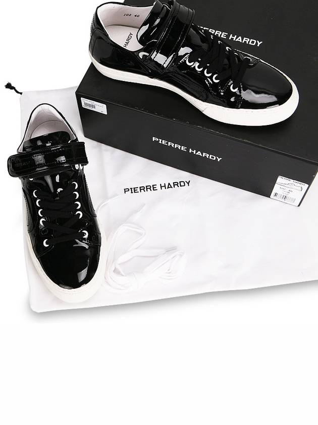 leather low top sneakers black - PIERRE HARDY - BALAAN 10