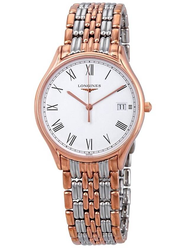 Longines Lyre White Dial Ladies Two Tone Watch L4.759.1.11.7 - LONGINES - BALAAN 1