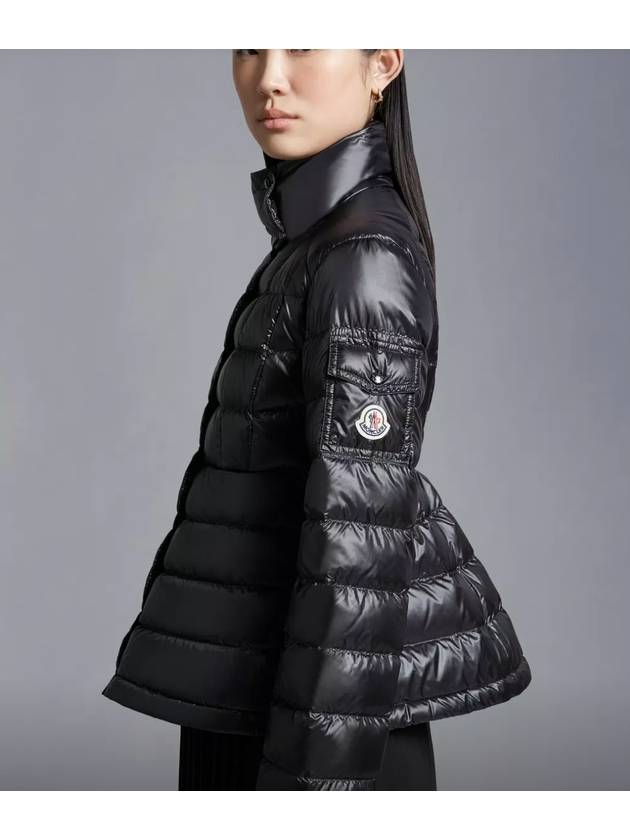 Aminia short down jacket black women's spring lightweight padding - MONCLER - BALAAN 1