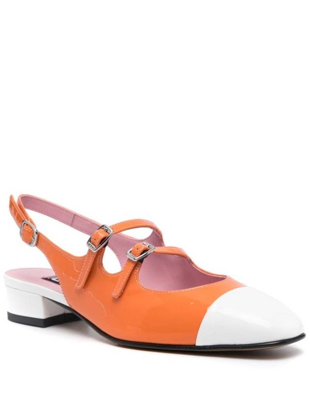 CAREL PARIS Flat shoes Orange - CAREL - BALAAN 3