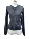 Grolla Ballerina Motif Silk Wool Cardigan Black - MAX MARA - BALAAN 2