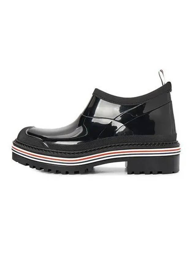 Boots Women s Three Stripes Straight Garden Black - THOM BROWNE - BALAAN 1