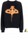 Spray ORB Raglan Sweatshirt Navy - VIVIENNE WESTWOOD - BALAAN 2