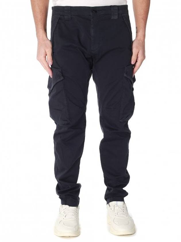 Flat Nylon Cargo Straight Pants Navy - CP COMPANY - BALAAN 2