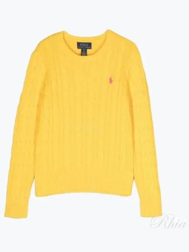 Kids Knitwear Knit Adult Common 313901316007 YELLOW - POLO RALPH LAUREN - BALAAN 1