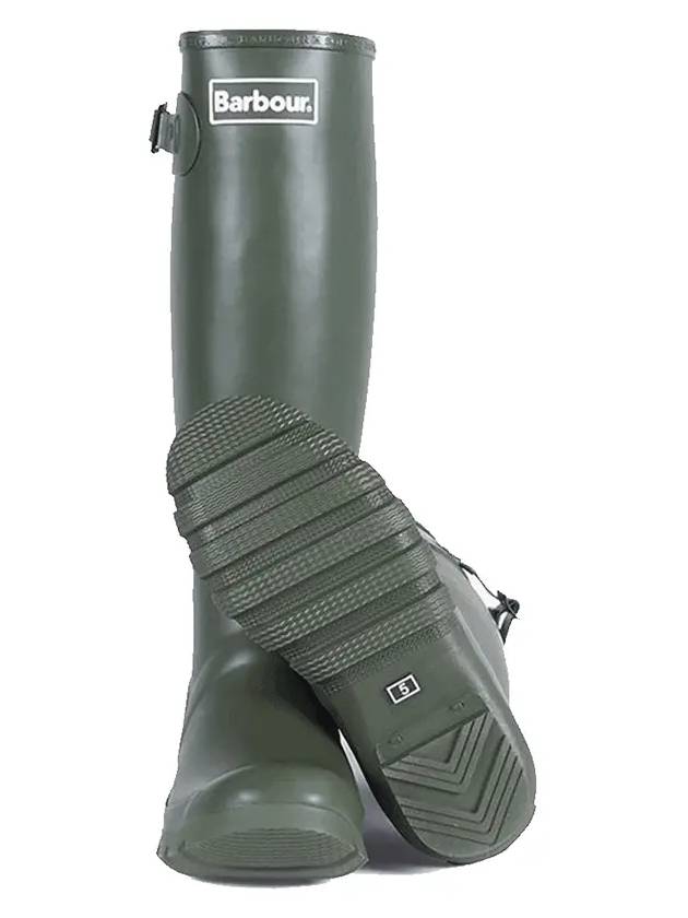 Bede Wellington Rain Boots Olive Green - BARBOUR - BALAAN 4