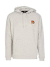 Fox Head Logo Hoodie Grey - BARBOUR - BALAAN 3