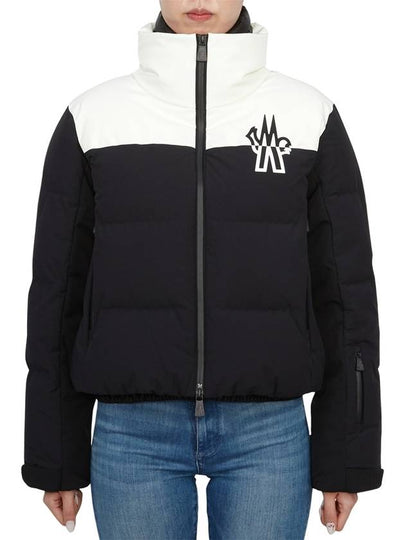 Grenoble Stennes Logo Padding Black - MONCLER - BALAAN 2