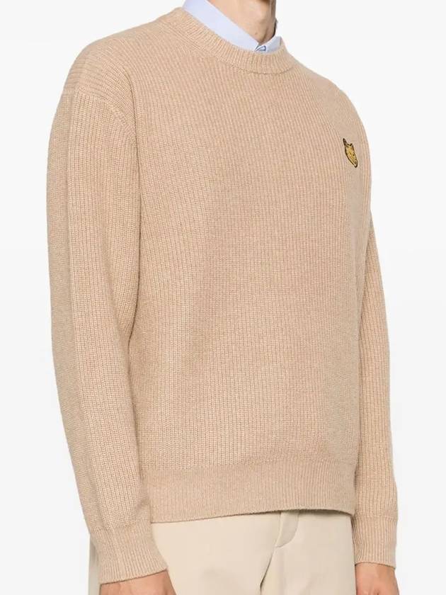 Maison Kitsune Bold Fox Head Patch Men s Wool Knit LM00818 H251 - POLO RALPH LAUREN - BALAAN 3