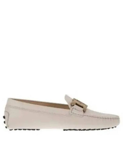 Women's Kate  Gommino Driving Shoes Off White - TOD'S - BALAAN 2