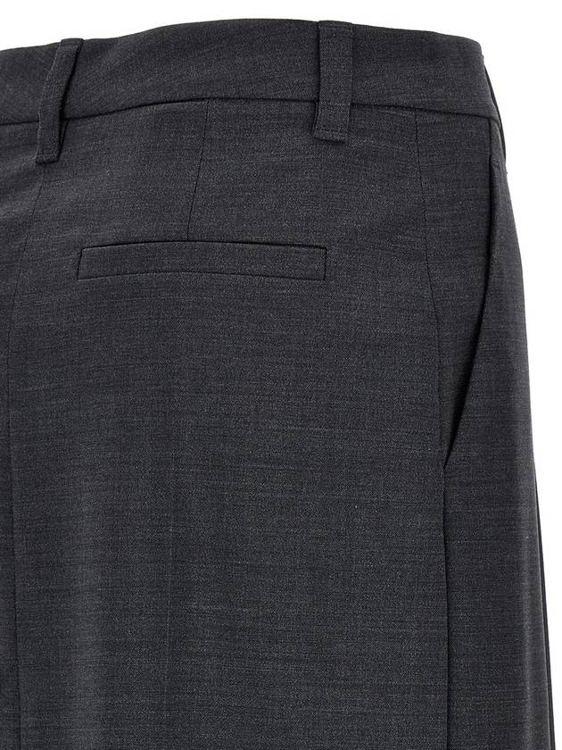 Brunello Cucinelli Skirt With Front Pleats - BRUNELLO CUCINELLI - BALAAN 4