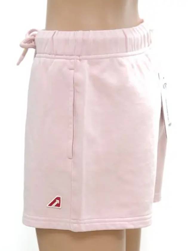 Women's Logo Sweatshirt Tennis Shorts Pink - AUTRY - BALAAN.