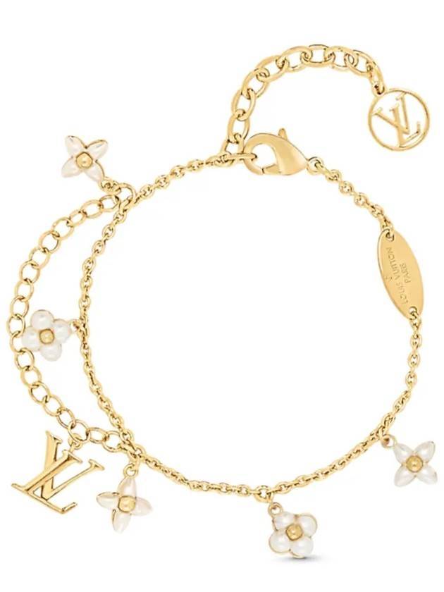 LV Floragram Bracelet Gold - LOUIS VUITTON - BALAAN 1