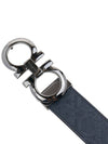 Ferragamo Men's Reversible Gancini Belt 67 5542 NERO NAVY 0735830 - SALVATORE FERRAGAMO - BALAAN 6