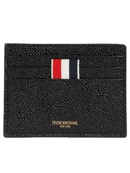 Note Compartment Card Wallet Black - THOM BROWNE - BALAAN 2