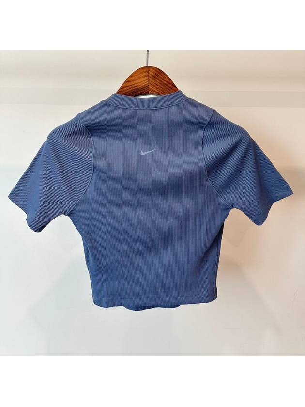 Crop T shirt FN7468 491 Royal Blue S M Asian Fit - NIKE - BALAAN 3