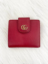 Daol Sangin Store GG Marmont Flap Half Wallet Red 523193 Condition A - GUCCI - BALAAN 2