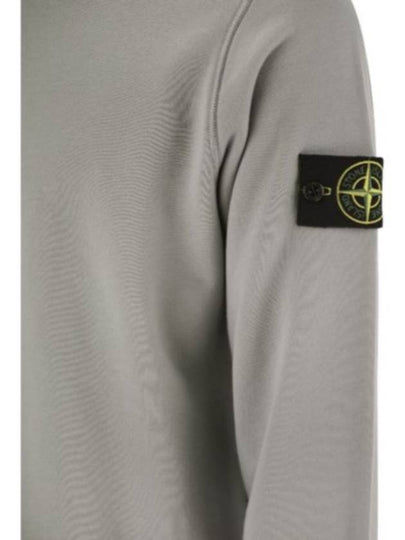 Wappen Patch Garment Dyed Sweatshirt Grey - STONE ISLAND - BALAAN 2